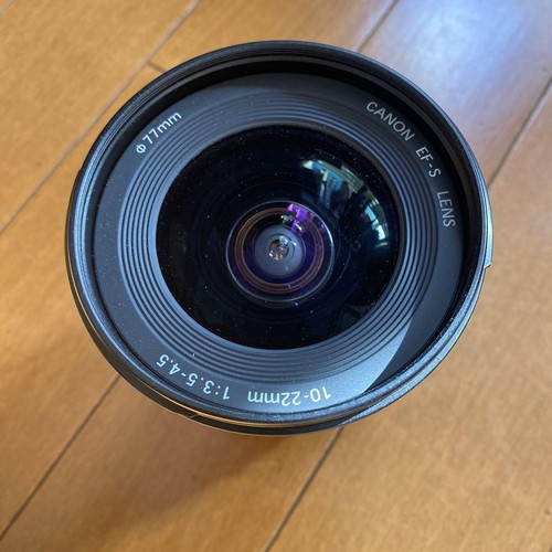 CANON EF-S 10-22mm F3.5-4.5 USM Super Wide Angle Zoom Lens magnification 0.17x - Picture 2 of 2