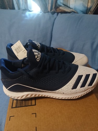 Adidas Icon V Bounce Softball Metall Stollen Damen Größe 13 Blau G28306 - Bild 4 von 5