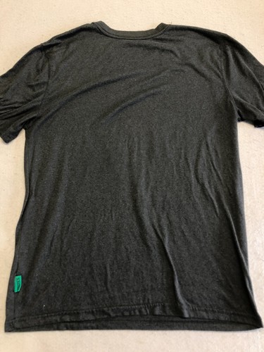 Boston Celtics T Shirt Men's Medium NBA Basketball Gray Graphic Fan Tee - Picture 3 of 4