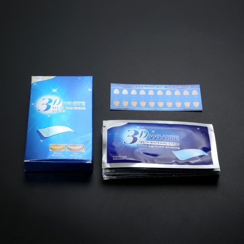 3D Teeth Whitening Strips Tooth Bleaching Bright 28 Strips (14 Upper & 14 Lower) - Picture 2 of 10