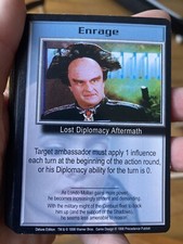 ENRAGE 1998 DELUXE EDITION BABYLON 5 CCG COLLECTORS CARD NEAR MINT UNPLAYED