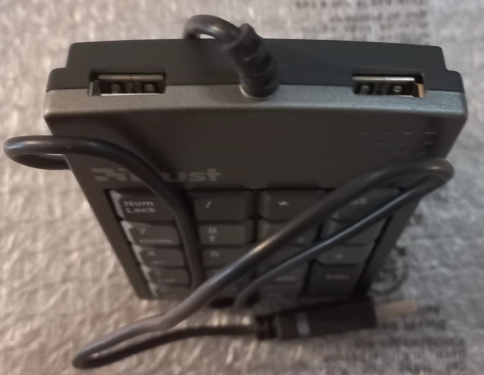 TASTIERA ESTERNA USB PER PC COMPUTER PORTATILE NOTEBOOK VINTAGE - Immagine 2 di 2