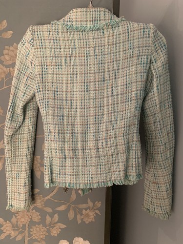 Ungaro Rock und Sakko Anzug mit Spitze und Chiffon Detail - Bild 4 von 12