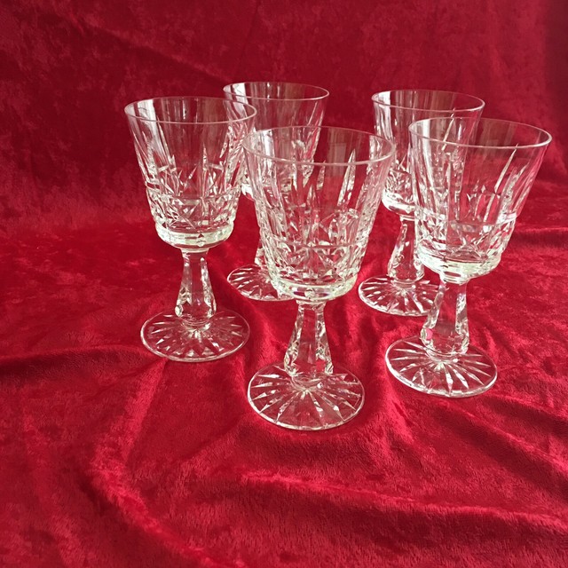 WATERFORD 'KYLEMORE' CRYSTAL PORT WINE GLASSESSET OF 5 eBay