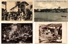CAMEROUN CAMEROON KAMEROUN 65 Vintage Africa Postcards Moslty pre-1950 (L3285)