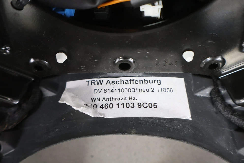 2007 Maybach 57 W240 OEM кожаный деревянный руль 48K миль - Изображение 2 из 4