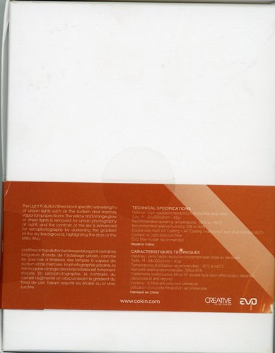 COKIN NUANCES CLEARSKY light Pollution filter for M Size (P-series) - Picture 5 of 7