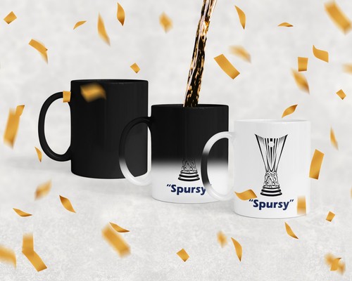 Spursy - Tottenham Hotspur Europa League Champions 11 Unzen Tee- und Kaffeebecher - Bild 3 von 8