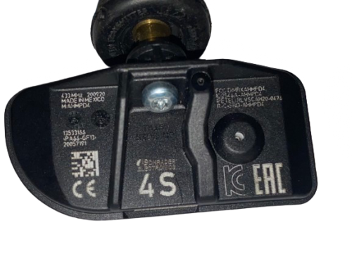 New Set of 4 OEM TPMS Tire Sensors '22-'24 Chevy Silverado 1500 2500 3500 433MHZ - Picture 3 of 3