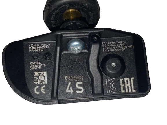 Nuevo Juego de 4 Sensores de Neumáticos OEM TPMS '22-'24 Chevy Silverado 1500 2500 3500 433MHZ Foto 3 de 3