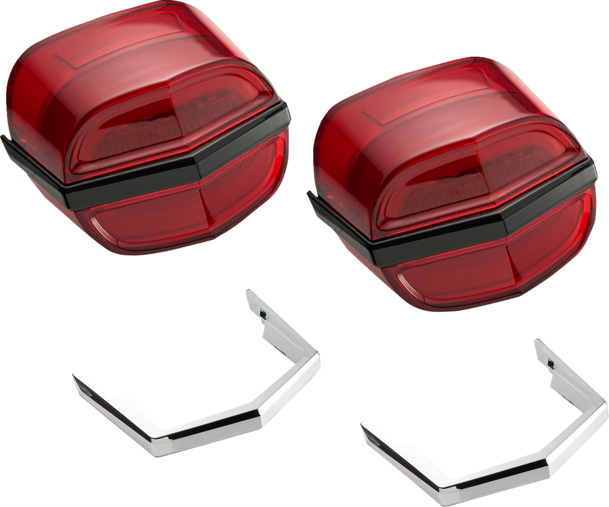 CIRO Taillights - Red Lens - Tri Glide 40931 | eBay