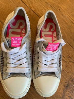 WOMENS SUPERDRY TRAINERS UK 5 LACE UP 