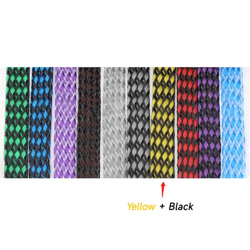 PP/PET Expandable Wire Cable Sleeving Sheathing Braided Loom Tubing 4/8/12mm - Picture 8 of 23