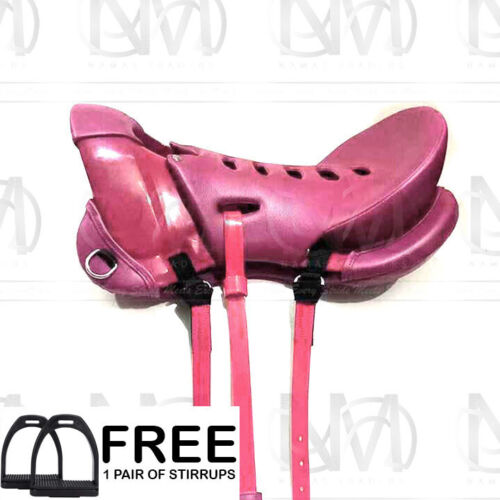 Light Weight Fibre Synthetic Endurance SaddleFor Horse Seat 14"15"16" 17"18" - Picture 15 of 15