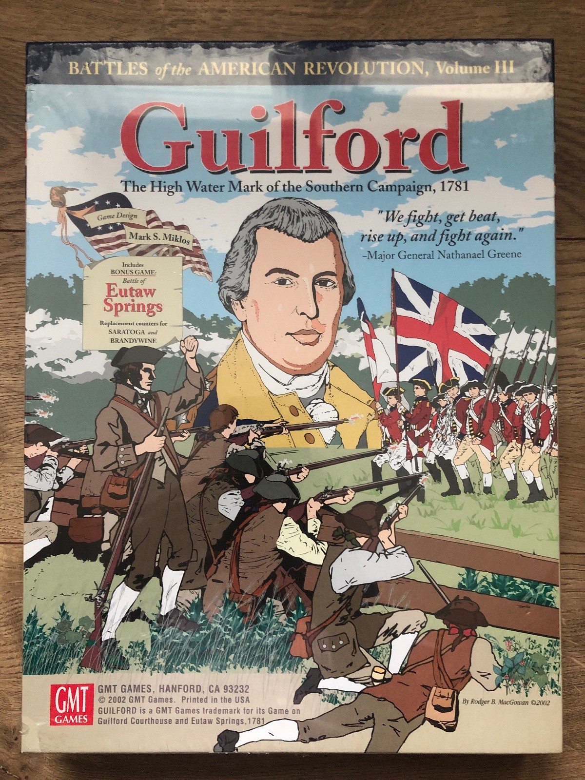 Battles of Guilford Courthouse and Eutaw Springs,1781 by GMT Games Battles of Guilford Courthouse and Eutaw Springs,1781 by GMT Games