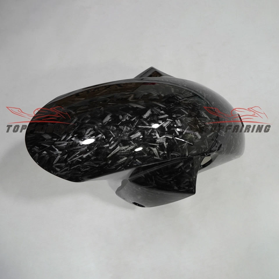 Kit de carenados de inyección de fibra de carbono forjado negro para Suzuki GSXR1000 2017-2025 Foto 3 de 4
