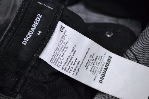 Dsquared2 Designer Men’s Superficial Skater Jeans Denim Pants Size 44 - Picture 7 of 8