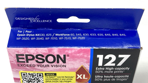 Genuine Epson Magenta Ink Cartridge T127320-S exp 09/2026 - Picture 3 of 4
