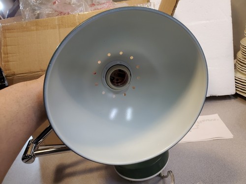 Original Dartmouth College Hanover Inn Reading Lamp Wall Light, Heavy Duty, NOS - Picture 8 of 12