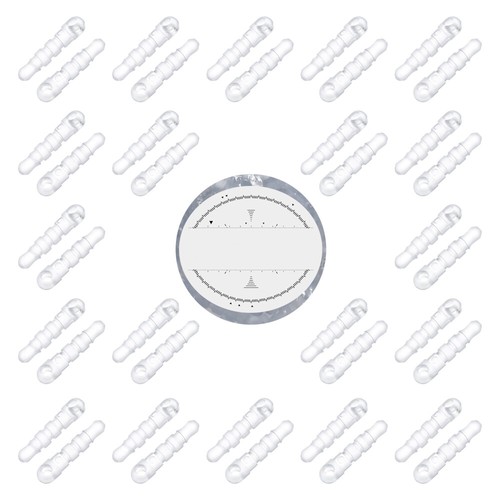 100 Pcs Dust Plug for Headphone Jack Clear Audio Baby Earphone - Zdjęcie 5 z 12