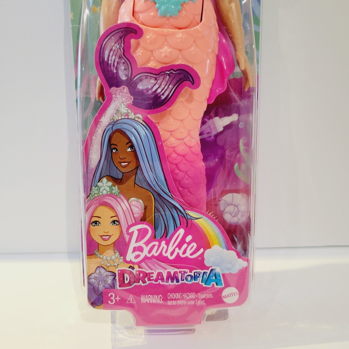 Barbie - マーメイド  ビキニ　Barbie 3体セット　海外購入品 Barbie Dreamtopia Mermaid Doll 3+ Pink Hair Ombre Mermaid