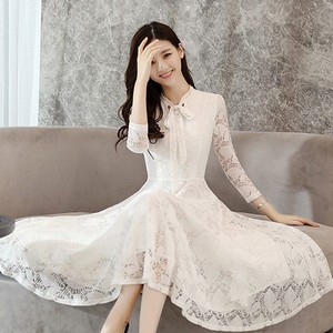 Knee Length Lace Party Dress