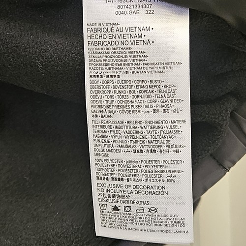 NIKE Puffer Jacket for Boys Size Large 12-13 Years Russell Wilson 3Brand - Picture 12 of 13