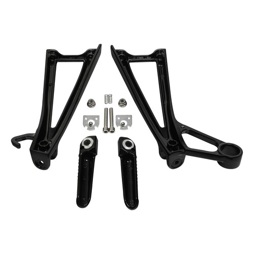 Rear Passenger Foot Pegs Bracket Fit For Yamaha YZF-R6 03-05 04 YZFR6S 06-09 US - Bild 9 von 10