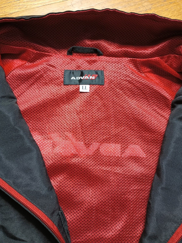 Yokohama Advan Wheels Vintage LL Large Embroidered Logo Mesh Jacket Black JDM - Picture 8 of 16