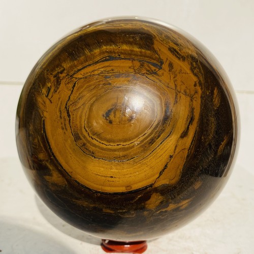 Natural tiger's eye ball quartz crystals sphere gem reiki healing 3400g - Picture 15 of 15
