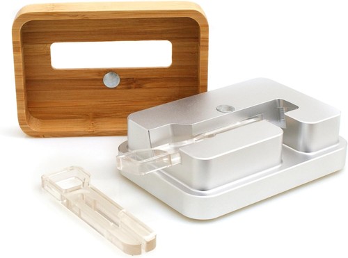 Téléphone Portable Station En Bois pour IPHONE 6 6S 6 Plus 6S Plus 5S 5C 4S - Zdjęcie 3 z 6