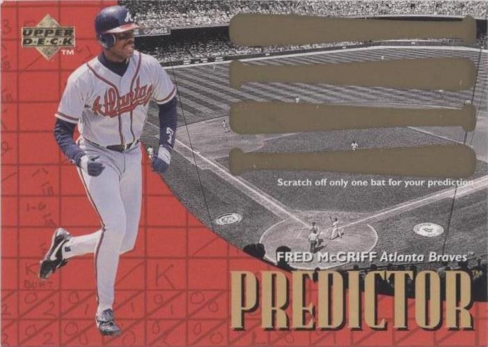 1997 Upper Deck - Fred McGriff #P4 - 1 of 1