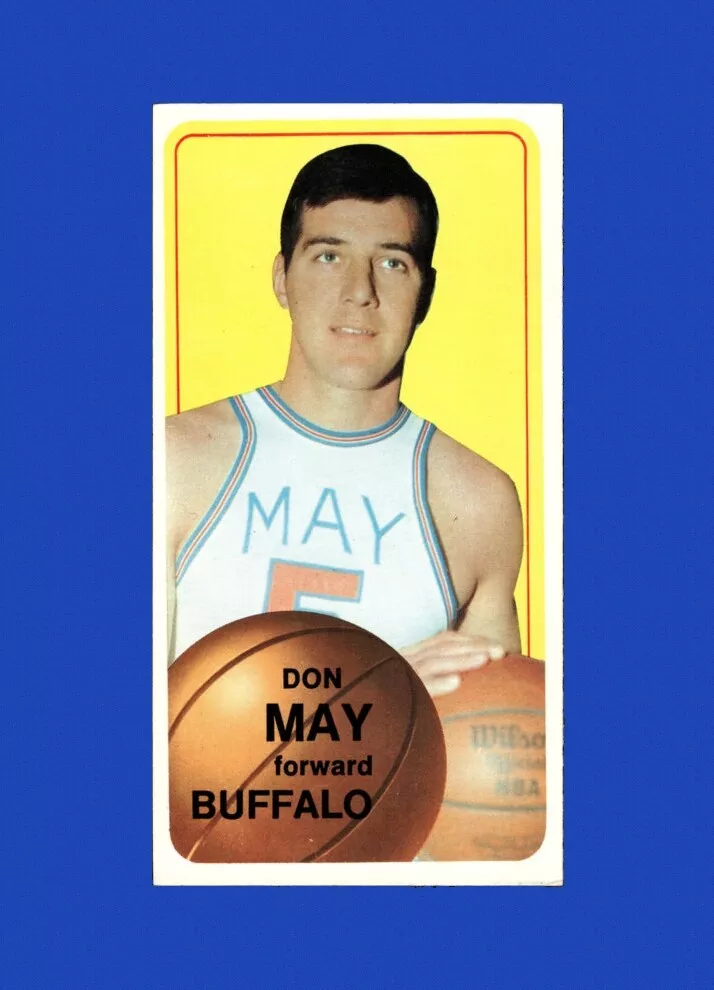 Don May trading card
