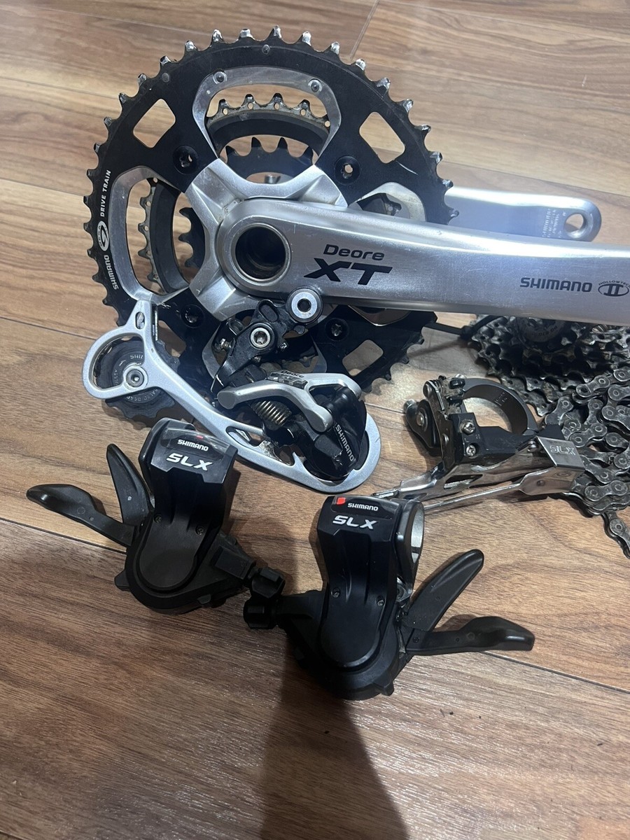 Shimano Deore XT SLX Groupset Gearset Chainset Shifters