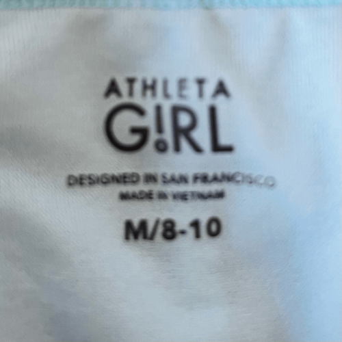Athleta Girl Marbled Shorts Size M (8-10) EUC - Picture 3 of 4