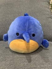Squishmallows KellyToy Swish The Swordfish 8” Plush Toy NWT