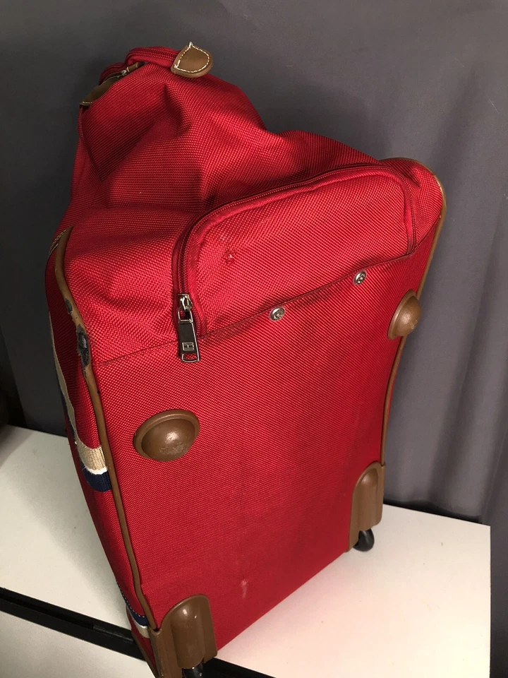 Bolso de viaje TOMMY HILFIGER Rolling Duffle rojo Foto 4 de 4
