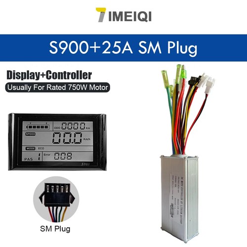250W-1500W 36V 48V 15A-35A Electric Bicycle Sinewave Controller and LCD Display - Picture 17 of 42