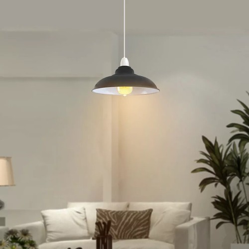 Vintage Retro Pendant Shade Metal Lampshade Kitchen Modern Ceiling Light Shades - Picture 177 of 281