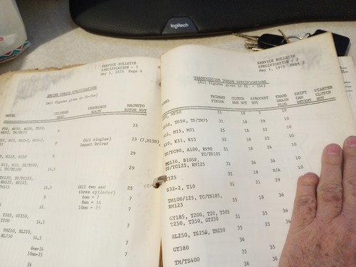 1975-1977 Suzuki Motorcycle Service Manual Assortment - Picture 5 of 10