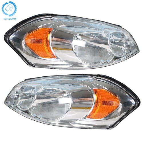Halogen Headlights Lamps For Chevrolet Impala 06-13/Monte Carlo 2006-2007 Pair - Bild 4 von 13