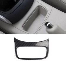 For Nissan 2013-2019 Sentra Carbon Fiber Console Storage Box Frame Cover