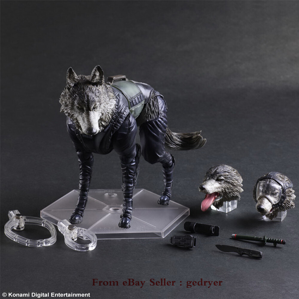 PLAY ARTS 改 メタルギアソリッド5 D-DOG SQUARE ENIX PLAY ARTS Metal Gear Solid 5 Phantom Pain D-DOG
