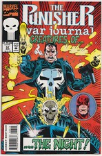 Punisher War Journal 57 NM+ 9.6 Marvel 1993 Ghost Rider Daredevil Gary Kwapisz