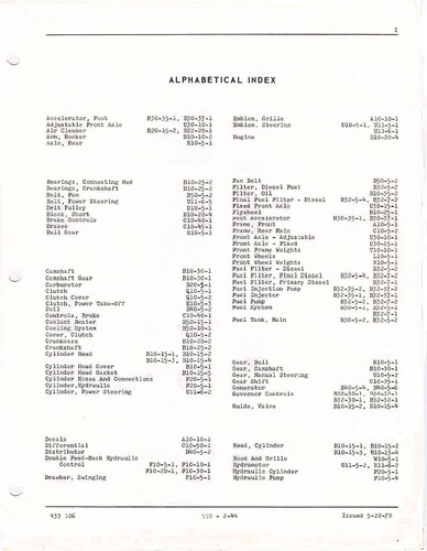 Oliver 550 Tractor Service Manual, Shop, Parts, Owners Manual -7- Manuals BEST - Picture 18 of 24