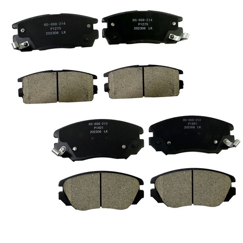 Front & Rear Ceramic Brake Pads For 2010-2017 Chevrolet Equinox GMC Terrain - Bild 1 von 7