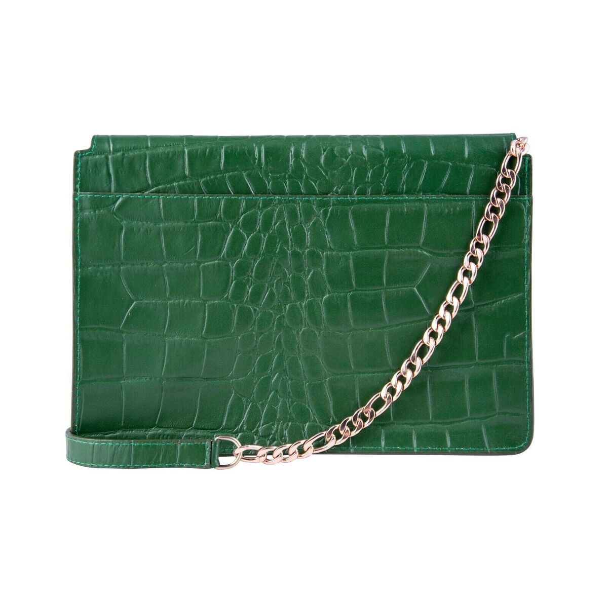 Emerald green 2025 leather bag