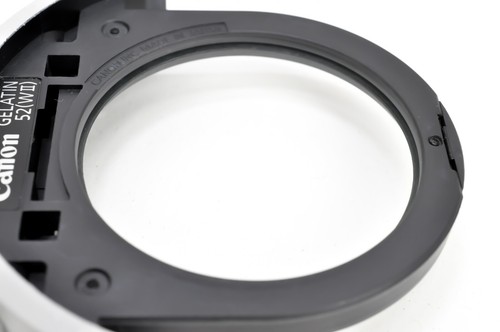 Canon Drop-In Gelatin Filter Holder 52 (WII) w/52mm protect filter Japan 2025 - Picture 11 of 15