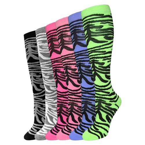 Women Fashion Tube Colorful Patterned Knee High Socks Warm Stocking Leg Warmer - Picture 9 of 37