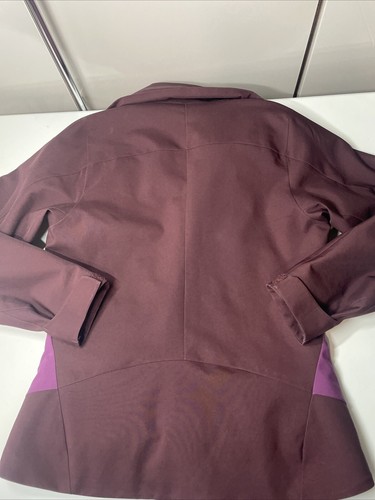 Patagonia Ladies Powder Bowl Ski Jacket M (10-12) Purple Burgundy H2NO SEE DESC - Picture 8 of 20